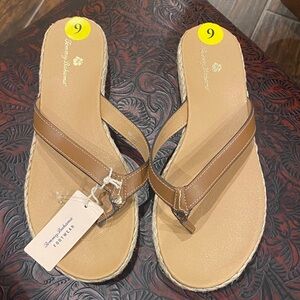 Tommy Bahama Tan Women's Sandals